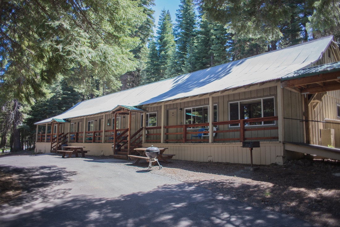 Double rooms at Lake Almanor