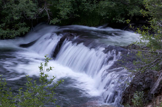 Waterfall in Lassen National Park